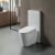 Geberit Monolith Back to Wall Cistern Frame for Floor Standing WC 1140mm - White