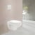 Geberit Selnova Rimless Wall Hung Toilet With - Quick Release Soft Close Seat