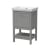 Hudson Reed Bexley Floor Standing Vanity Unit with 0TH Basin 500mm Wide - Cool Grey