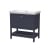 Hudson Reed Bexley Floor Standing Vanity Unit with 0TH Basin 800mm Wide - Indigo Blue