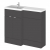 Hudson Reed Fusion 1000mm Combination Vanity and WC Unit