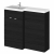 Hudson Reed Fusion 1000mm Combination Vanity and WC Unit