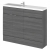 Hudson Reed Fusion Slimline 1100mm Combination Vanity and WC Unit