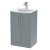 Hudson Reed Juno Floor Standing 2-Door Vanity Unit with Basin 4 500mm Wide - Coastal Grey