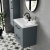 Hudson Reed Juno Wall Hung 2-Drawer Vanity Unit with Basin 1 800mm Wide - Coastal Grey