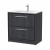 Hudson Reed Lille 800mm 2-Drawer Floor Standing Vanity Unit with Ceramic Basin