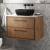 Hudson Reed Lille 800mm 2-Drawer Wall Hung Vanity Unit with Countertop