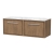 Hudson Reed Lille 1200mm 2-Drawer Wall Hung Vanity Unit with Countertop
