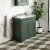 Hudson Reed Old London Floor Standing Vanity Unit with 3TH White Marble Top Basin 800mm Wide - Hunter Green