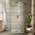 Hudson Reed Pacific D-Shaped Shower Enclosure 1050mm x 900mm - 6mm Glass