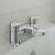 Ideal Standard Ceraplan Bath Filler Tap Dual Lever - Chrome