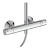 Ideal Standard Ceratherm T25+ Thermostatic Bar Shower Mixer with Shower Kit and Fixed Head - Chrome