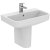 Ideal Standard I.Life S Compact Basin and Semi Pedestal 600mm Wide - 1 Tap Hole