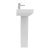 Ideal Standard I.Life S Compact Basin and Full Pedestal 600mm Wide - 1 Tap Hole