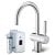 InSinkErator HC3300 Kitchen Sink Mixer Tap with Neo Tank and Hot/Cold Water Filter - Chrome