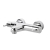 Inta Acura Wall Mounted Thermostatic Bath Filler Tap - Chrome