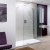 Lakes Marseilles Walk-In Shower Front Panel (A) 1400mm Wide - 8mm Glass