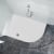 Merlyn MStone 50mm Offset Quadrant Shower Tray