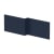 Nuie Arno Square Shower Bath Front Panel 520mm H x 1700mm W - Midnight Blue