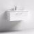 Nuie Arno Wall Hung 1-Drawer Vanity Unit with Basin-4 800mm Wide - Gloss White