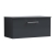 Nuie Arno Wall Hung 1-Drawer Vanity Unit with Worktop 800mm Wide - Satin Anthracite