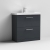 Nuie Arno Floor Standing 2-Drawer Vanity Unit with Basin-3 800mm Wide - Satin Anthracite