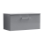 Nuie Arno Wall Hung 1-Drawer Vanity Unit with Worktop 800mm Wide - Satin Grey