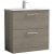 Arno Woodgrain 800mm 2-Drawer Floor Standing Vanity Unit