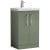 Nuie Arno Floor Standing 2-Door Vanity Unit with Basin-1 500mm Wide - Satin Green