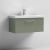 Nuie Arno Wall Hung 1-Drawer Vanity Unit with Basin-3 800mm Wide - Satin Green