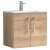 Arno Woodgrain 600mm 2-Door Wall Hung Vanity Unit