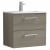 Arno Woodgrain 600mm 2-Drawer Wall Hung Vanity Unit