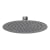 Nuie Arvan Round Fixed Shower Head 200mm x 200mm - Brushed Pewter