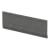 Nuie Athena Bath Front Panel 560mm H x 1800mm W - Anthracite Woodgrain