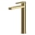 Nuie Binsey Tall Mono Basin Mixer Tap - Brushed Brass