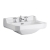 Nuie Carlton Basin with Washstand 560mm Wide - 3 Tap Hole