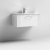 Nuie Deco Wall Hung 1-Drawer Vanity Unit with Basin-4 800mm Wide - Satin White