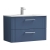 Nuie Deco Wall Hung 2-Drawer Vanity Unit with Basin-4 800mm Wide - Satin Blue