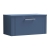 Nuie Deco Wall Hung 1-Drawer Vanity Unit with Worktop 800mm Wide - Satin Blue