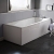 Nuie Linton Eternalite Square Single Ended Rectangular Acrylic Bath