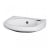 Nuie Melbourne Wall Hung Cloakroom Basin 350mm Wide - 1 Tap Hole