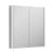 Nuie Parade 2-Door Mirrored Bathroom Cabinet 600mm Wide - Gloss White