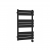 Nuie Flat Panel Electric Towel Rail 840mm H x 500mm W - Matt Black