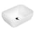 Nuie Vessel Square Sit-On Countertop Basin 455mm Wide - Matt White