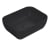 Nuie Vessel Square Sit-On Countertop Basin 455mm Wide - Matt Black