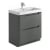 Orbit Ella 800mm 2-Drawer Floor Standing Vanity Unit