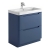 Orbit Ella 800mm 2-Drawer Floor Standing Vanity Unit