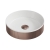 Orbit Koko Round Countertop Basin 360mm Wide 0 Tap Hole - Brushed Bronze