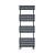 Orbit Life Anthracite Flat Panel Designer Heated Towel Rail