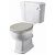 Orbit Harrogate Comfort Height Close Coupled Toilet with Cistern - Excluding Seat